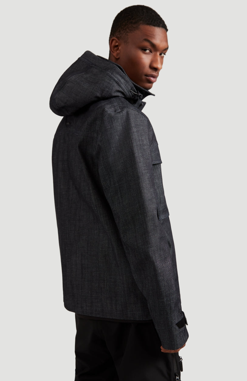 GORE-TEX Denim Kickstart Snow Jacket | Ink Blue -A