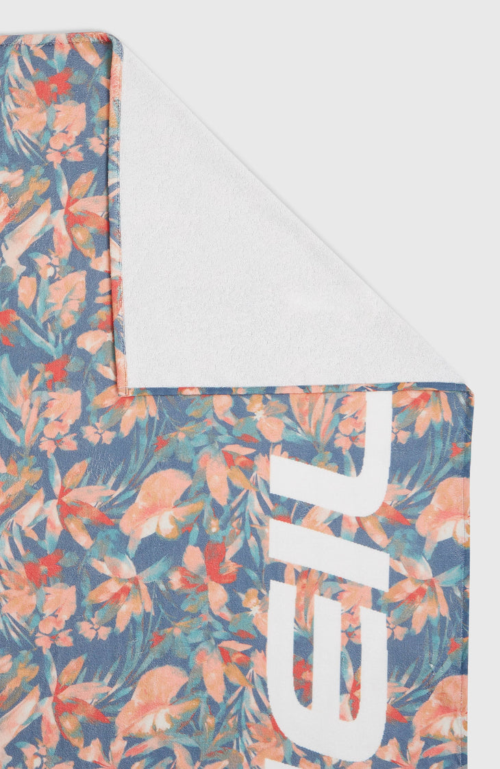 Seacoast Towel | Blue Painted Tropics