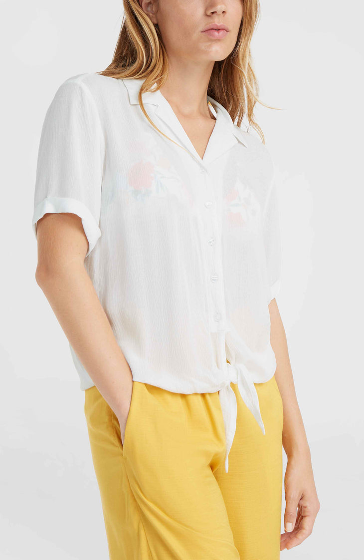 Cali Beach Shirt | Snow White