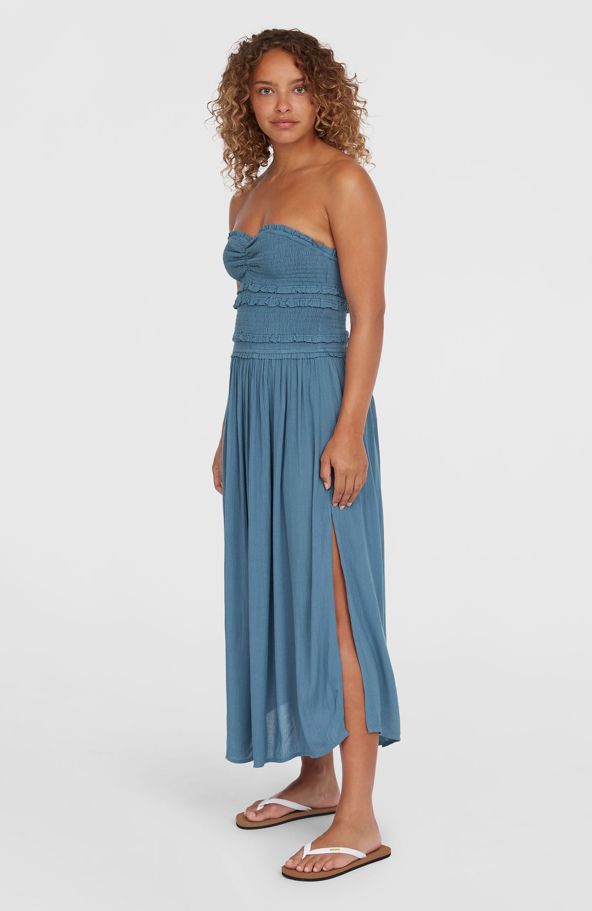 Devyn Midi Dress | Copen Blue