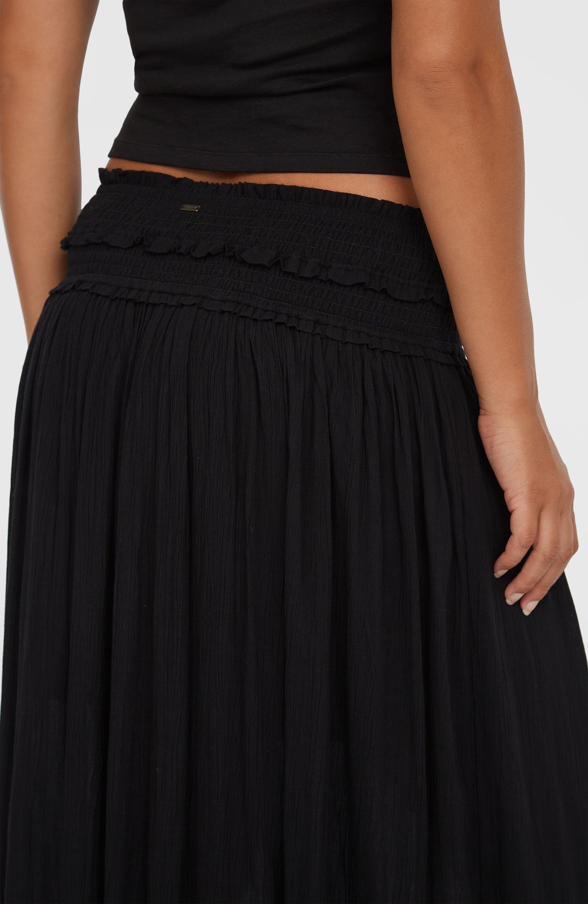 Devyn Maxi Skirt | Black Out