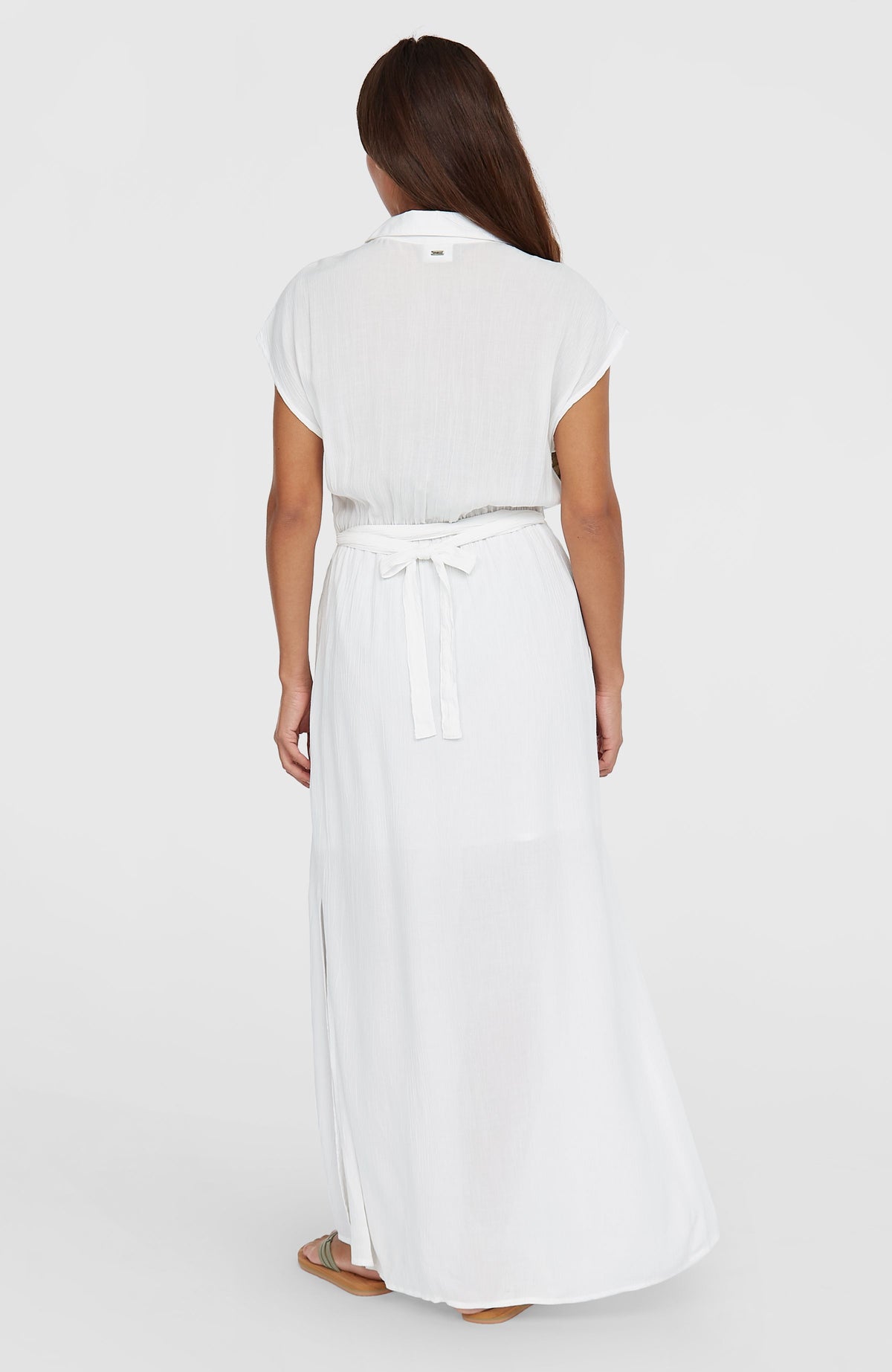 Lori Maxi Shirt Dress | Snow White