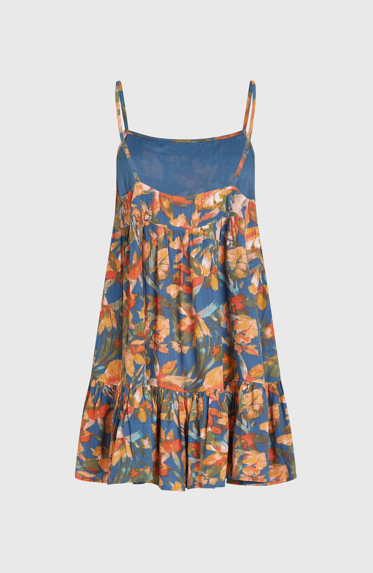 Rilee Short Dress | Blue Painted Tropics