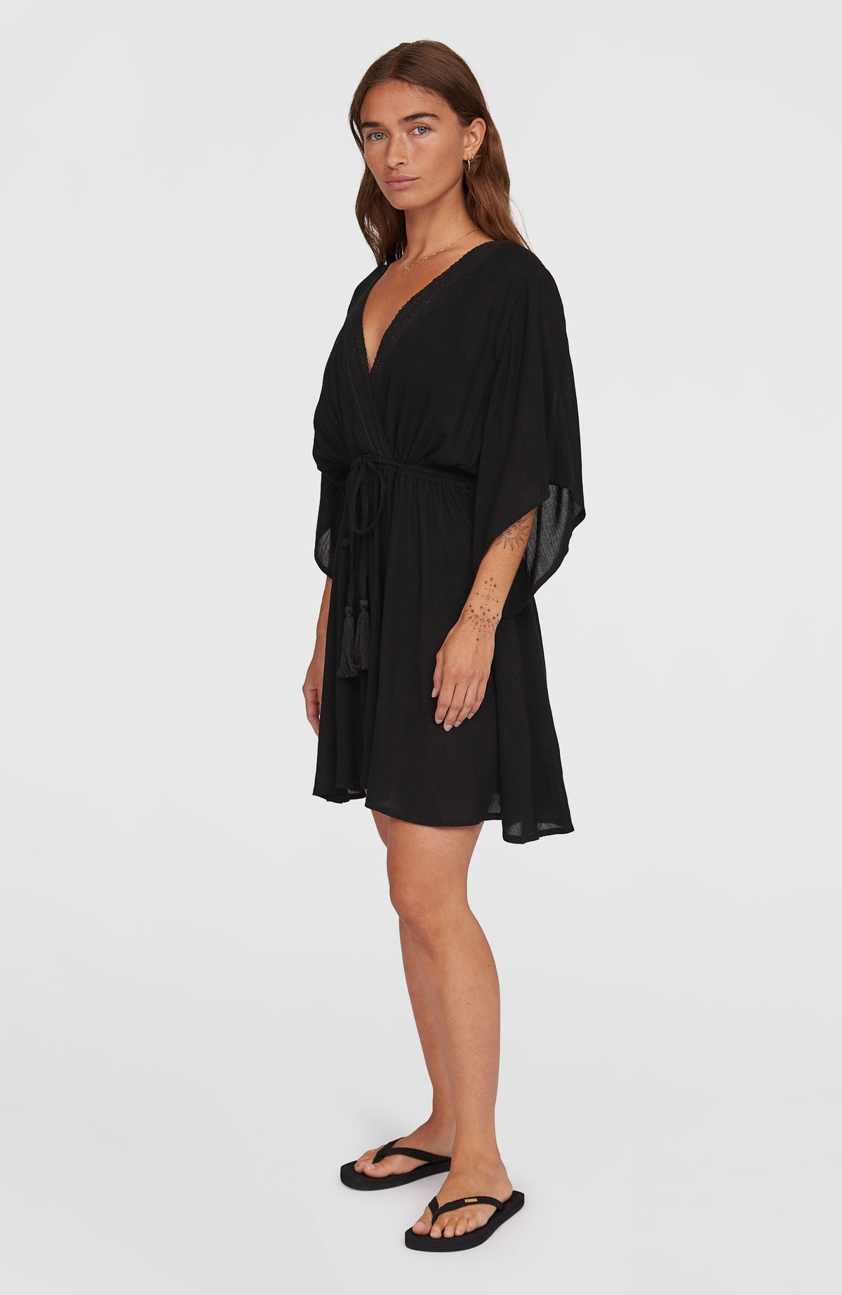 Essentials Cover Up Dress | Black Out