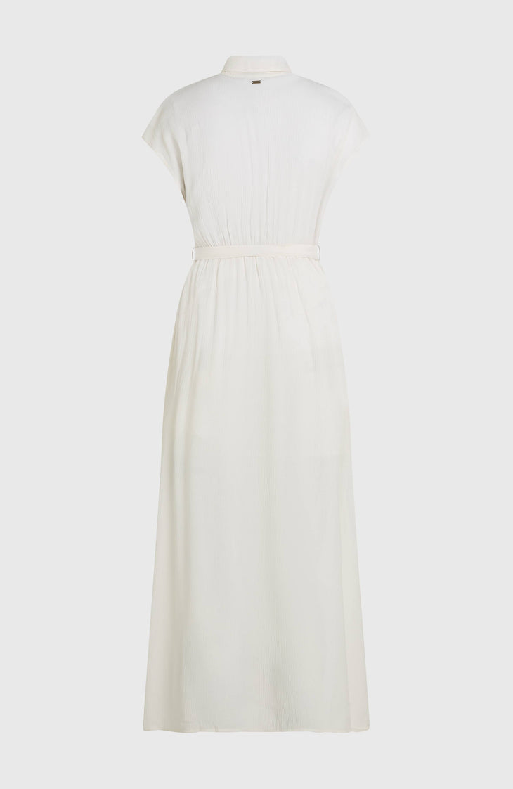 Lori Maxi Shirt Dress | Snow White