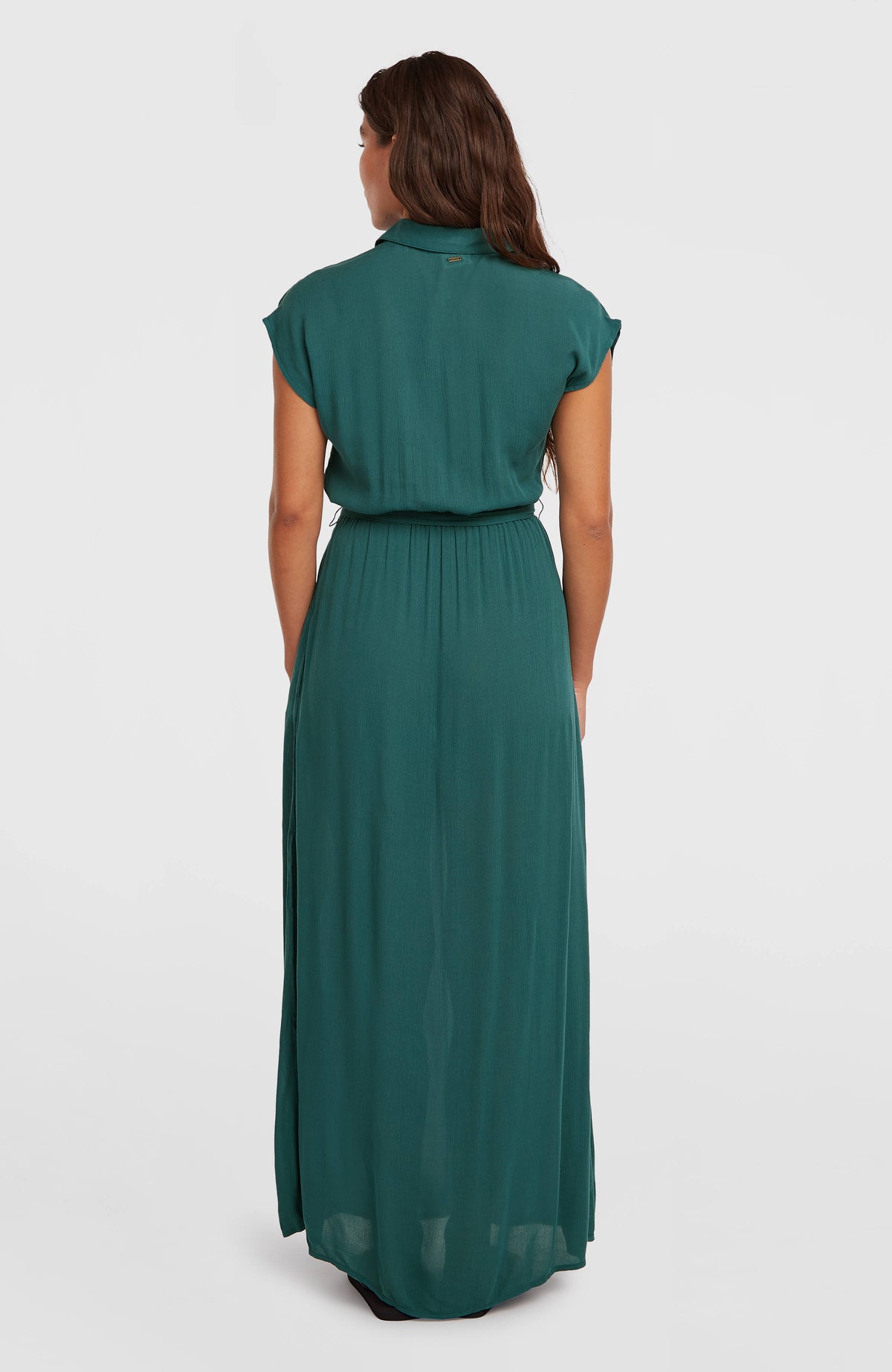Lori Maxi Shirt Dress | Botanical Heat