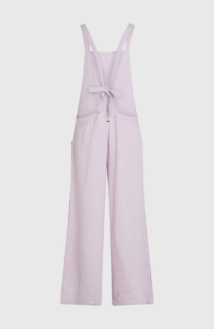 Brenda Structured Dungaree | Pale Lavender