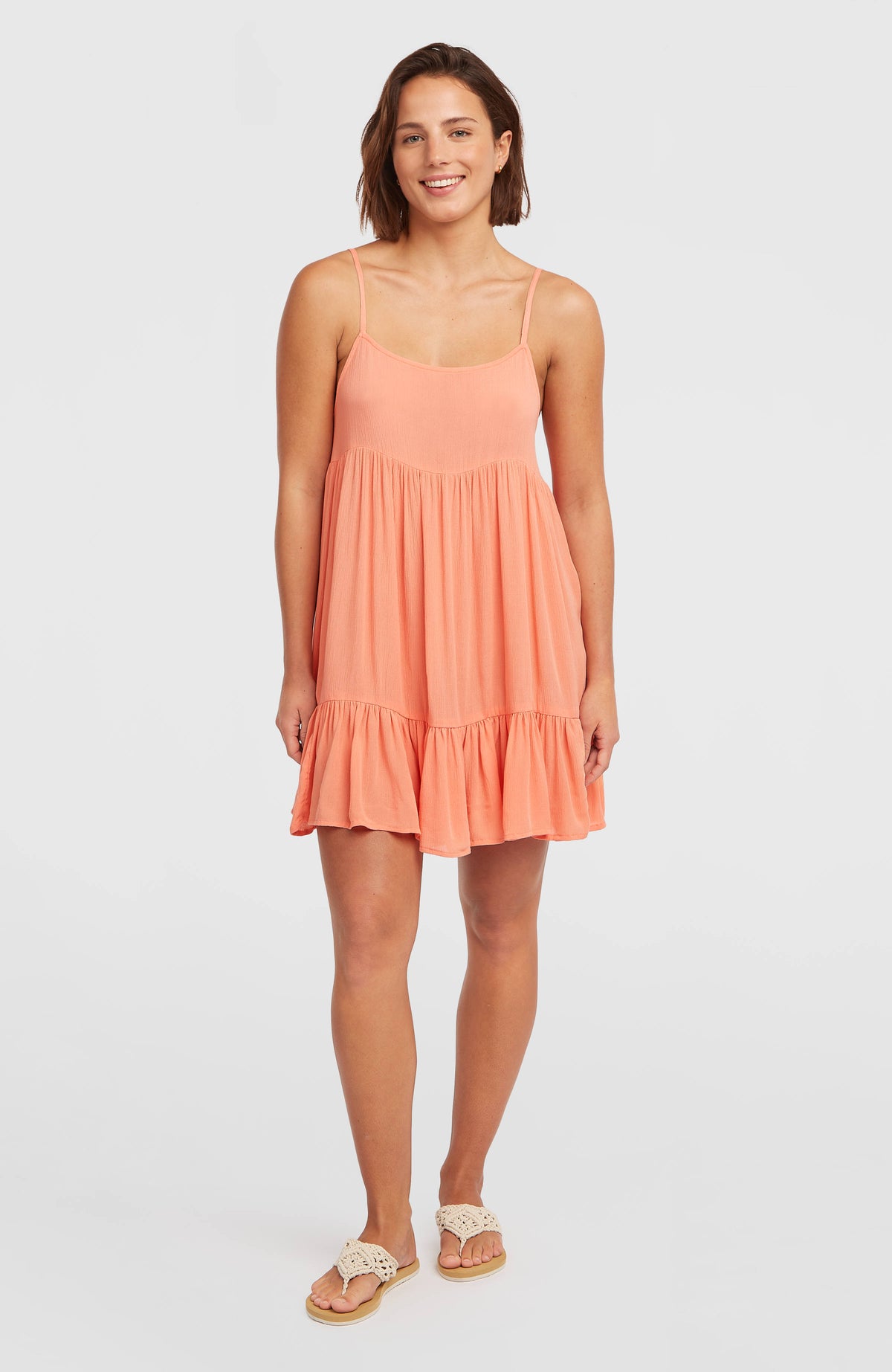 Rilee Short Dress | Funky Peach