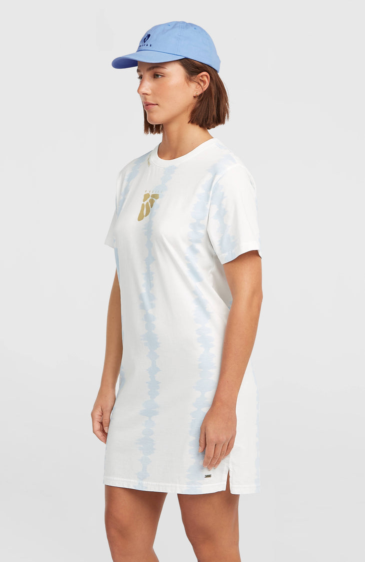 Women of the Wave T-Shirt Dress | White TDTee