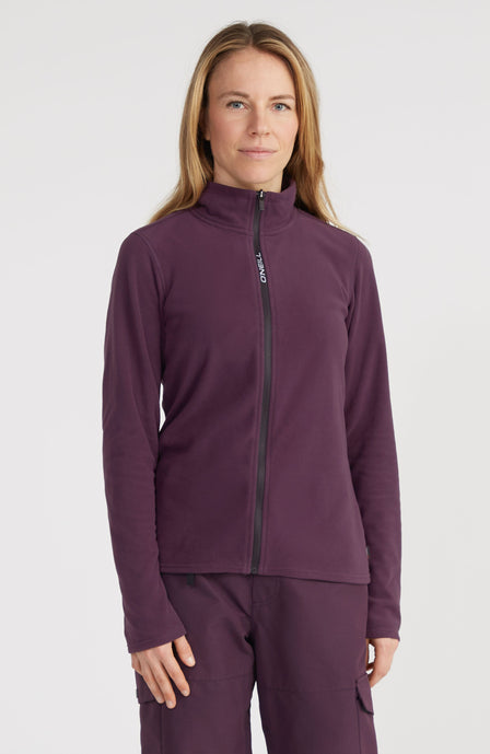 Jack's Polartec® 100 Full-Zip Fleece | Aubergine