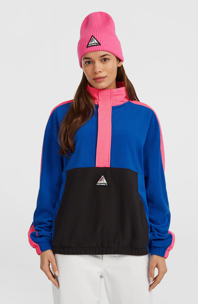 FWC'Play Polartec® High-Zip Fleece | Active Blue Colour Block FWC'Play Polartec® High-Zip Fleece | Active Blue Colour Block