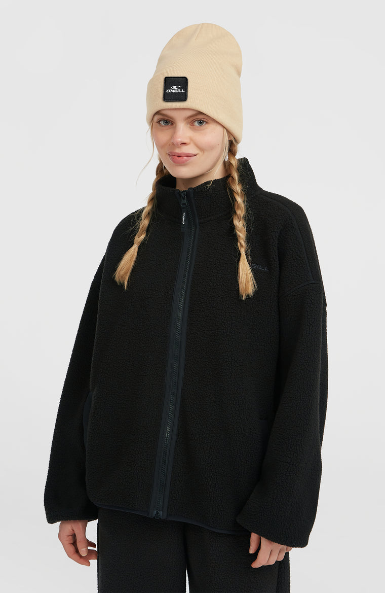 Must-Have High-Pile Full-Zip Fleece | Black Out Must-Have High-Pile Full-Zip Fleece | Black Out