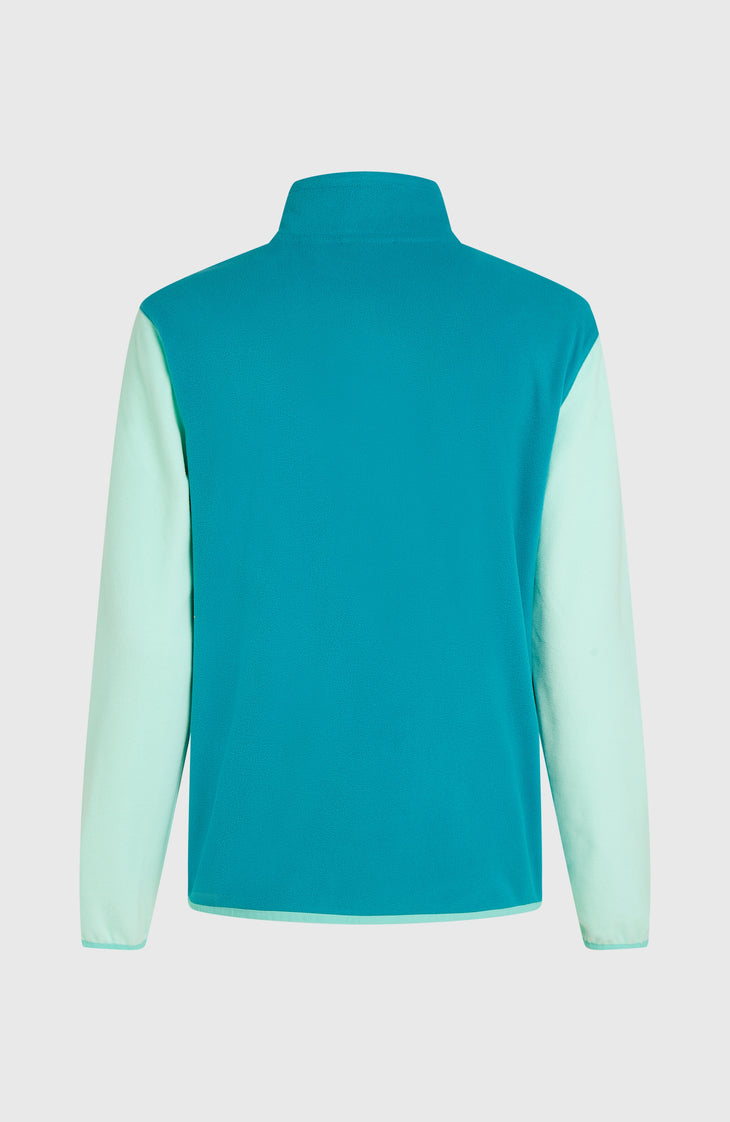FWC'Cruz Triple Polartec® Half-Zip Fleece | Retro Mint Colour Block