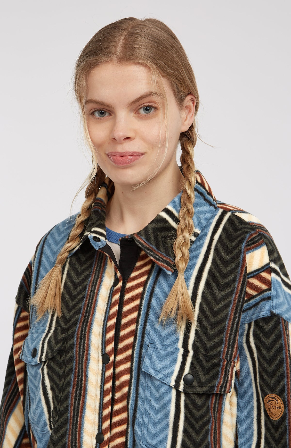 O'Riginals Superfleece Shirt | Blue Vintage O'Neill Stripe