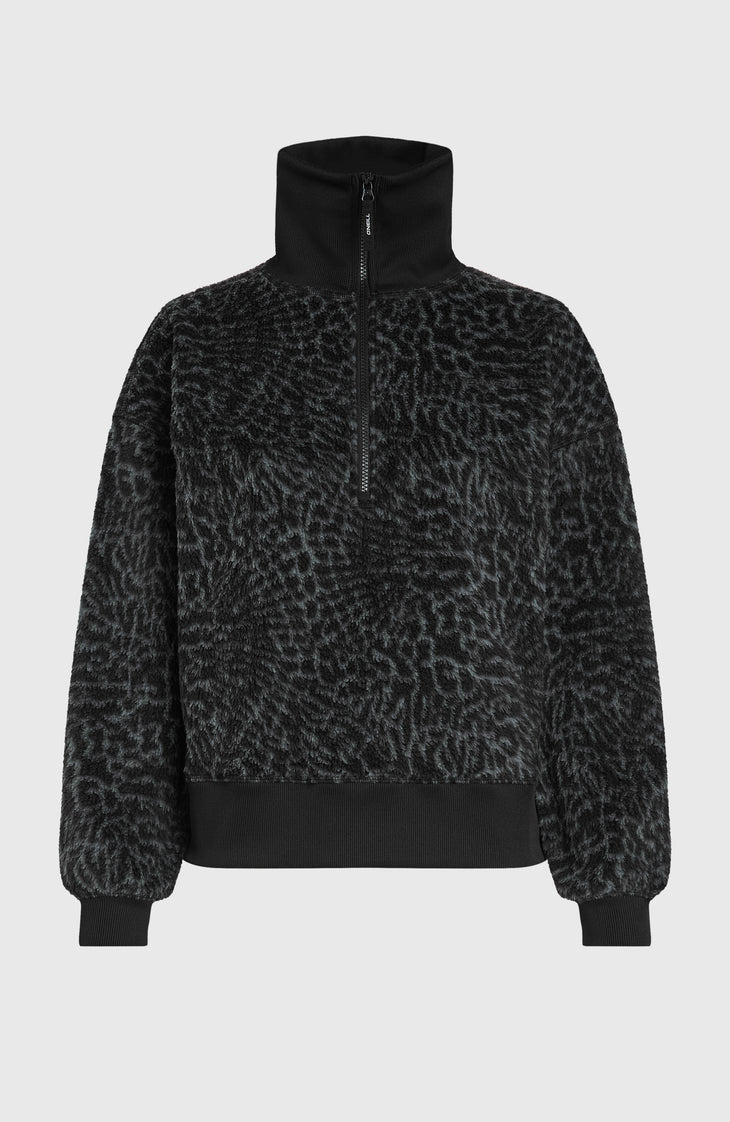 Must-Have Half-Zip Fleece | Black Animalica