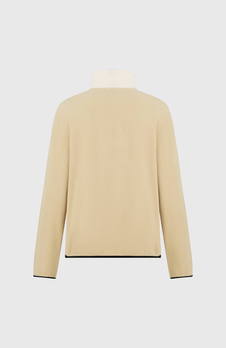 FWC'Cruz Triple Polartec® Half-Zip Fleece | Olive Blush Colour Block