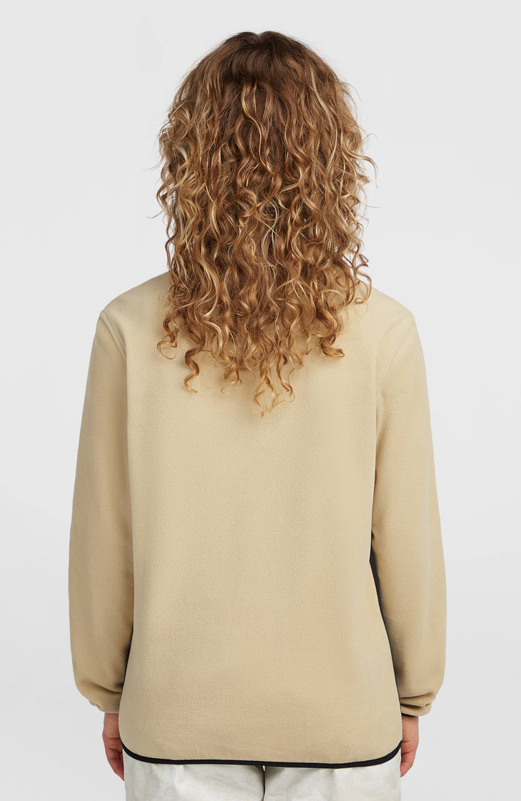 FWC'Cruz Triple Polartec® Half-Zip Fleece | Olive Blush Colour Block