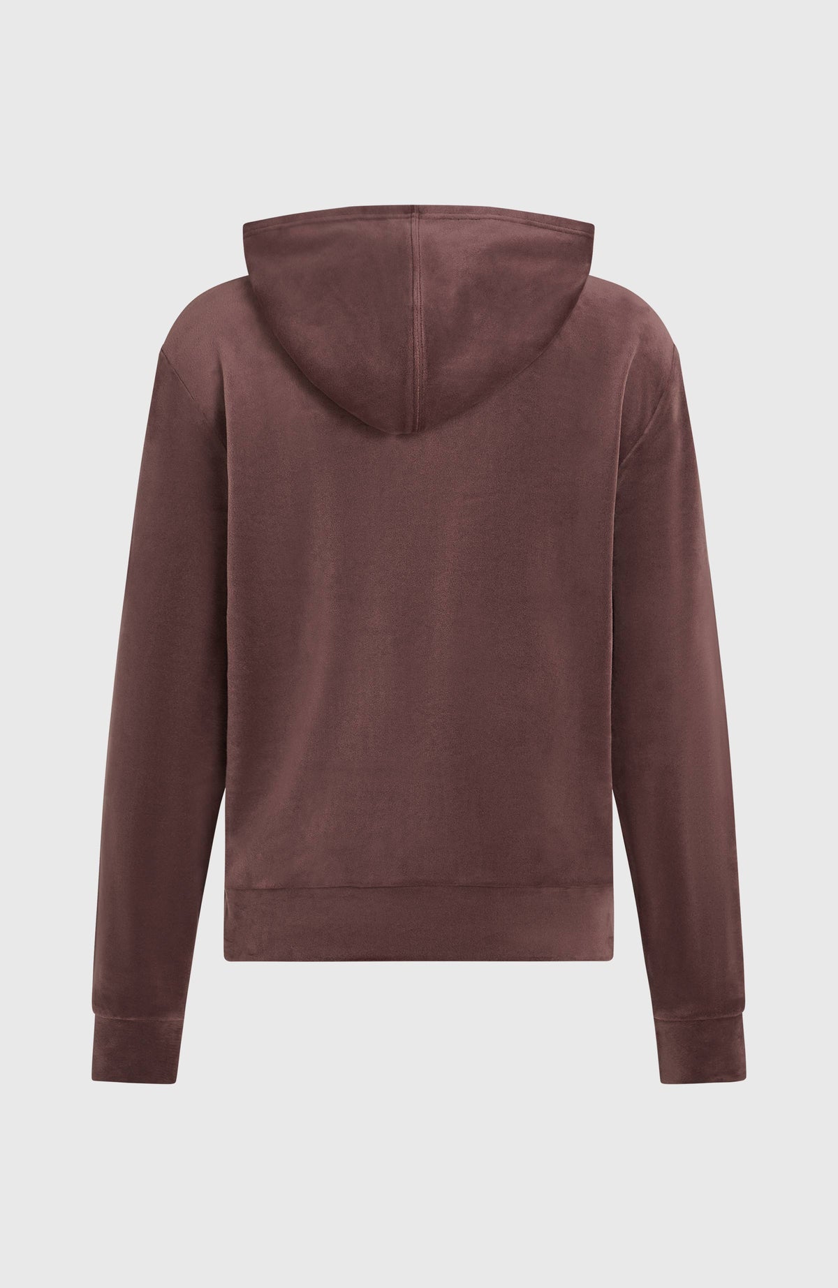 FWC'Cruz Velour Hoodie | Purple Gray