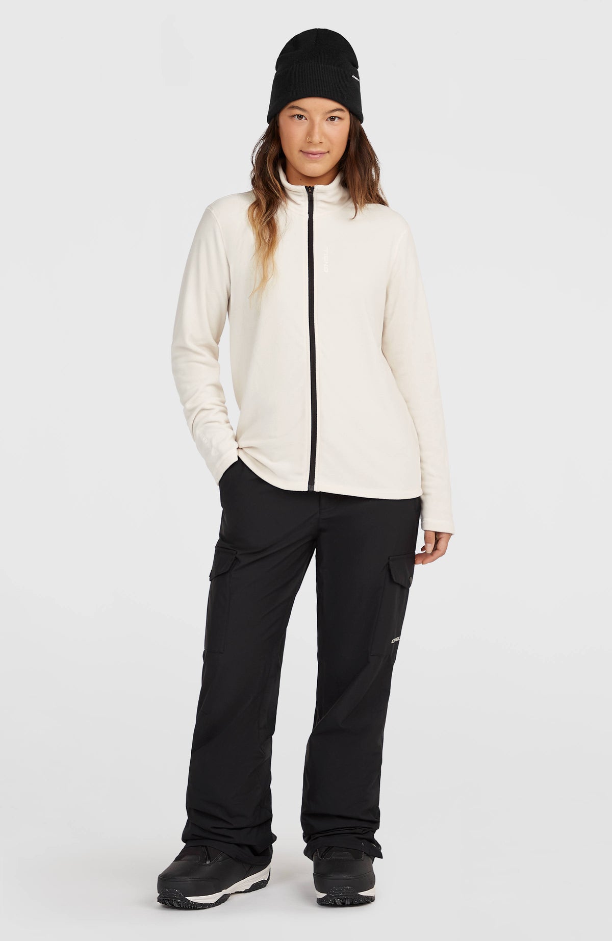 FWC'Cruz Jack's Polartec® Full-Zip Fleece | Linen White