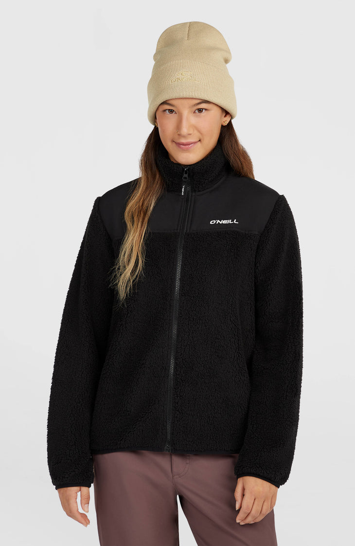 FWC'Cruz Fuzzy Full-Zip Fleece | Black Out