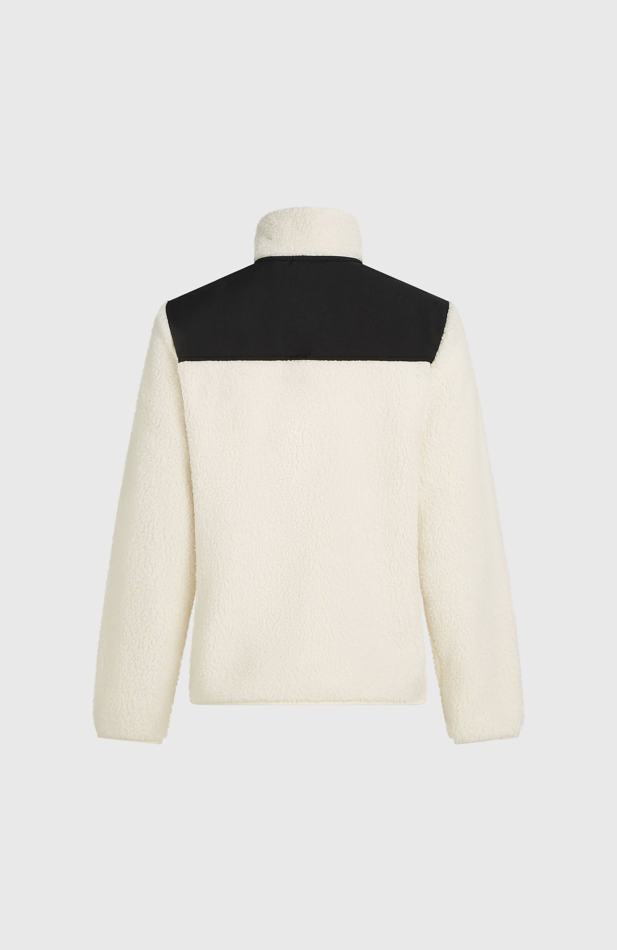 FWC'Cruz Fuzzy Full-Zip Fleece | Linen White Colour Block
