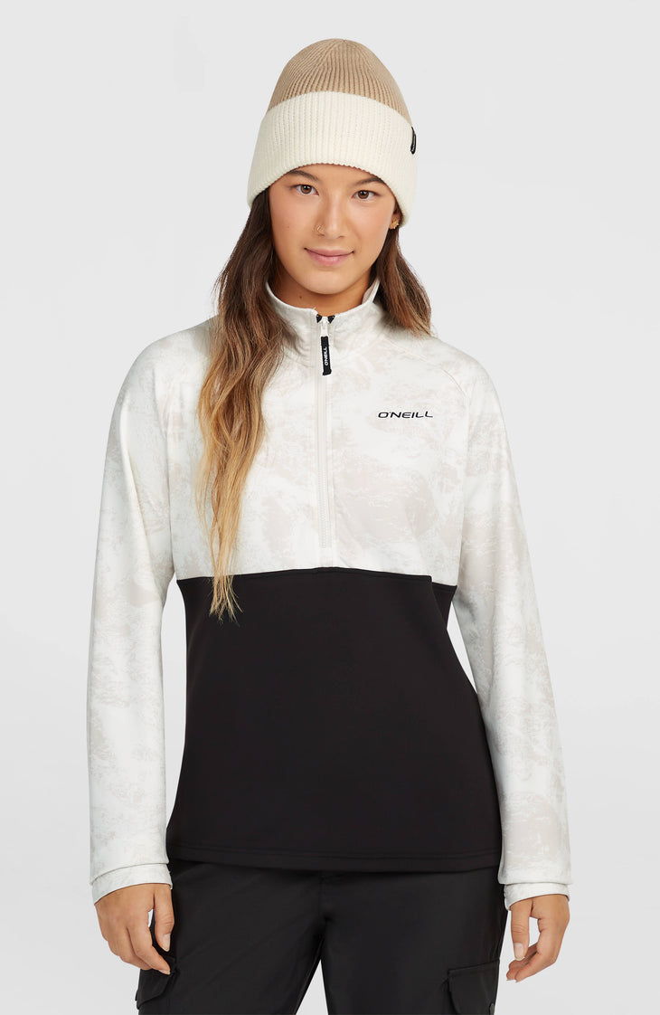 FWC'Cruz Printed Half-Zip Fleece | White Mountain Landscape