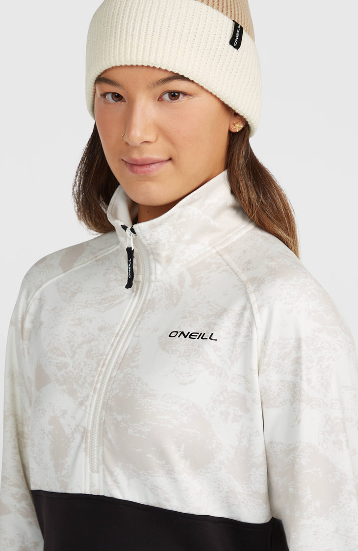 FWC'Cruz Printed Half-Zip Fleece | White Mountain Landscape