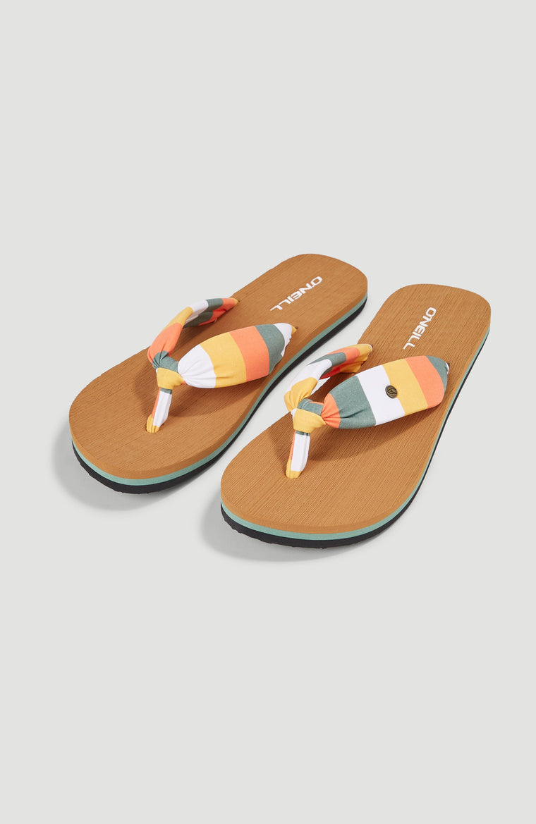 Ditsy Sun BLOOM™ Sandals | Orange Multistripe Ditsy Sun BLOOM™ Sandals | Orange Multistripe