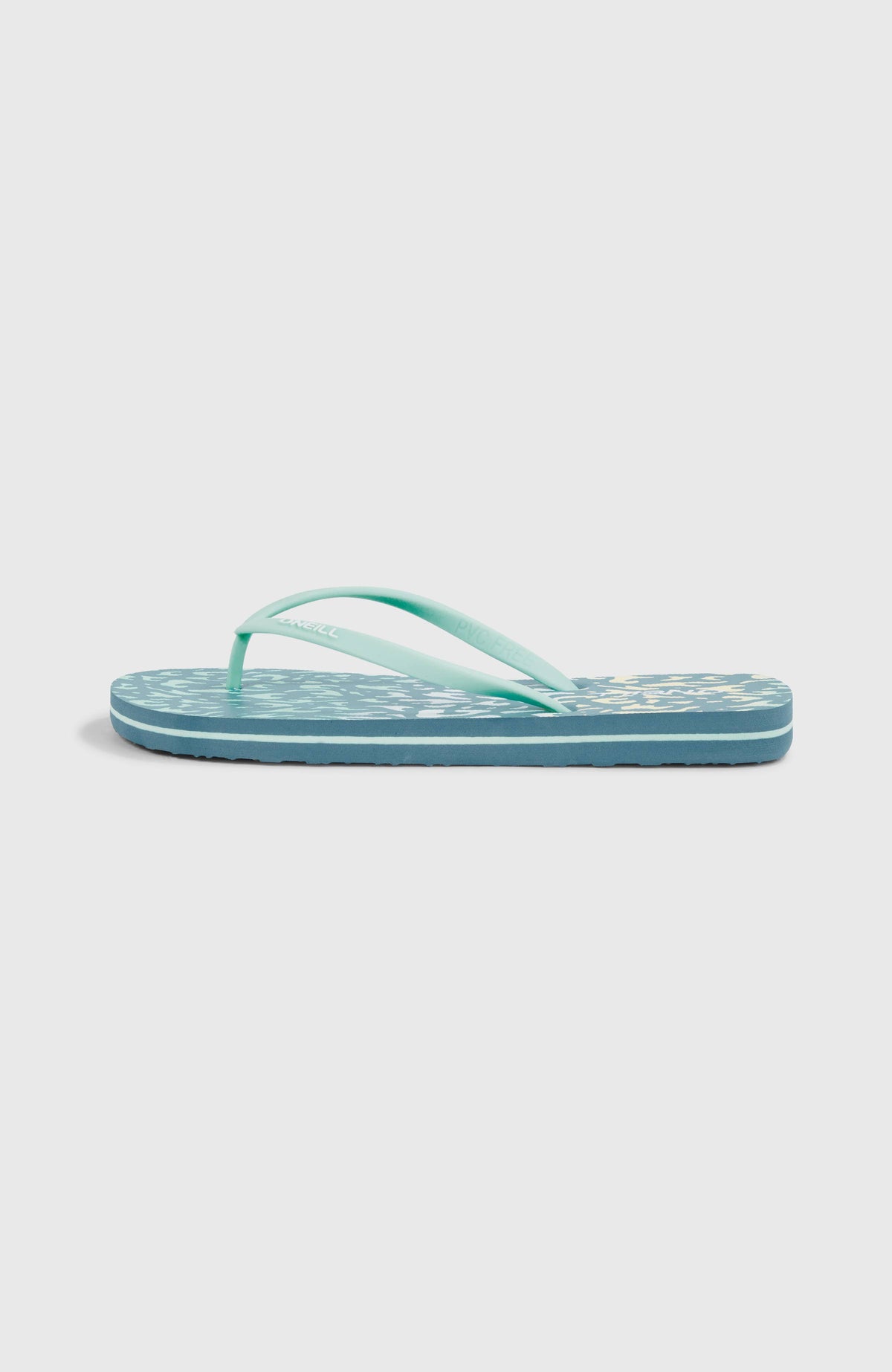 Profile Graphic Sandals | Yellow Animal Blur