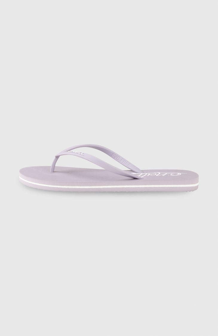 Profile Script Logo Sandals | Storm