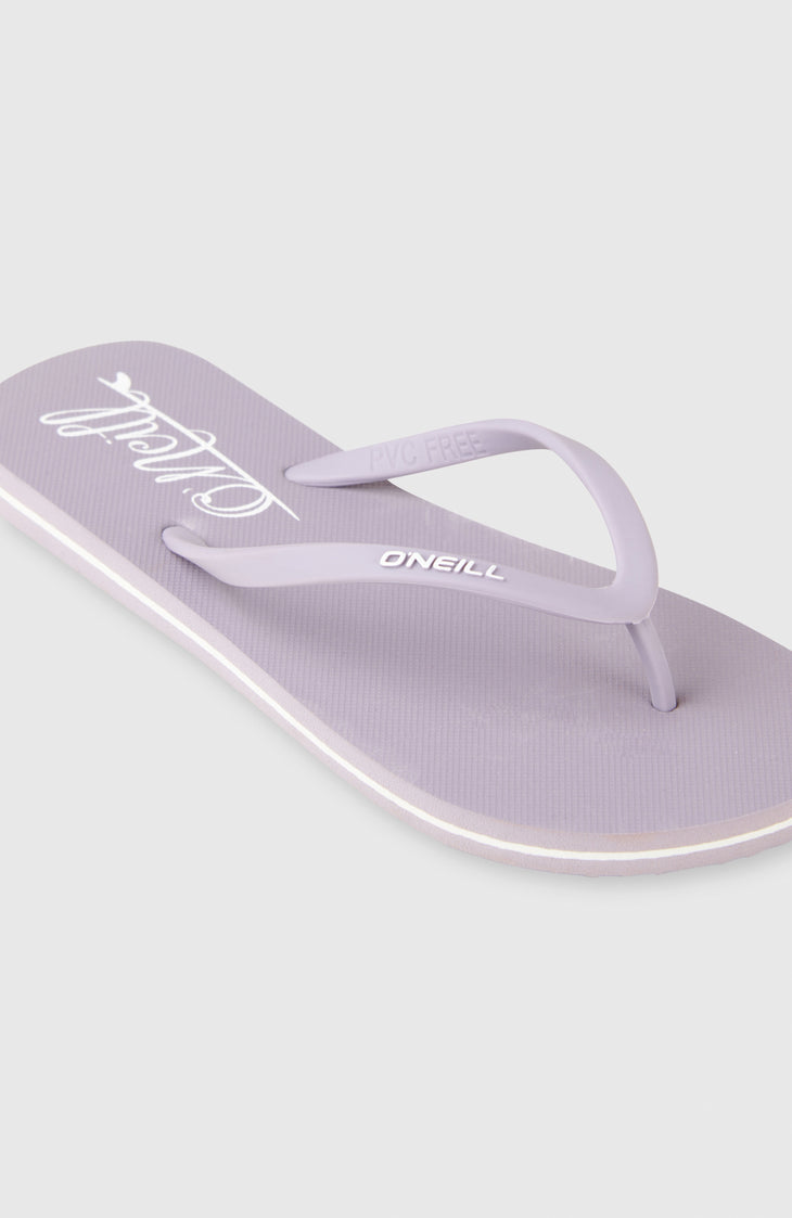 Profile Script Logo Sandals | Storm