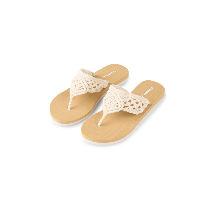 Ditsy Crochet Sandals | Snow White