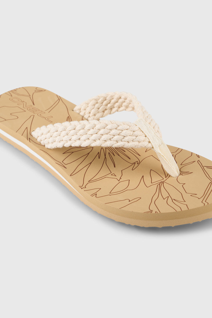 O'Neill Floral Sandals | Snow White