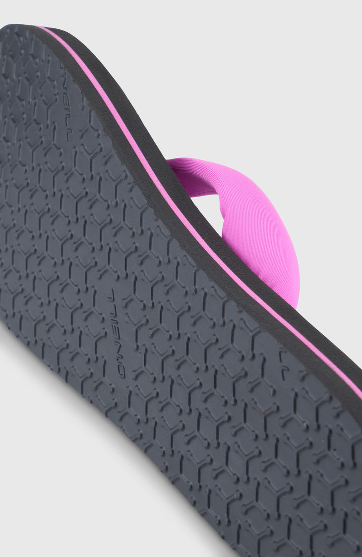 Ditsy Sun Sandals | Electric Fuschia