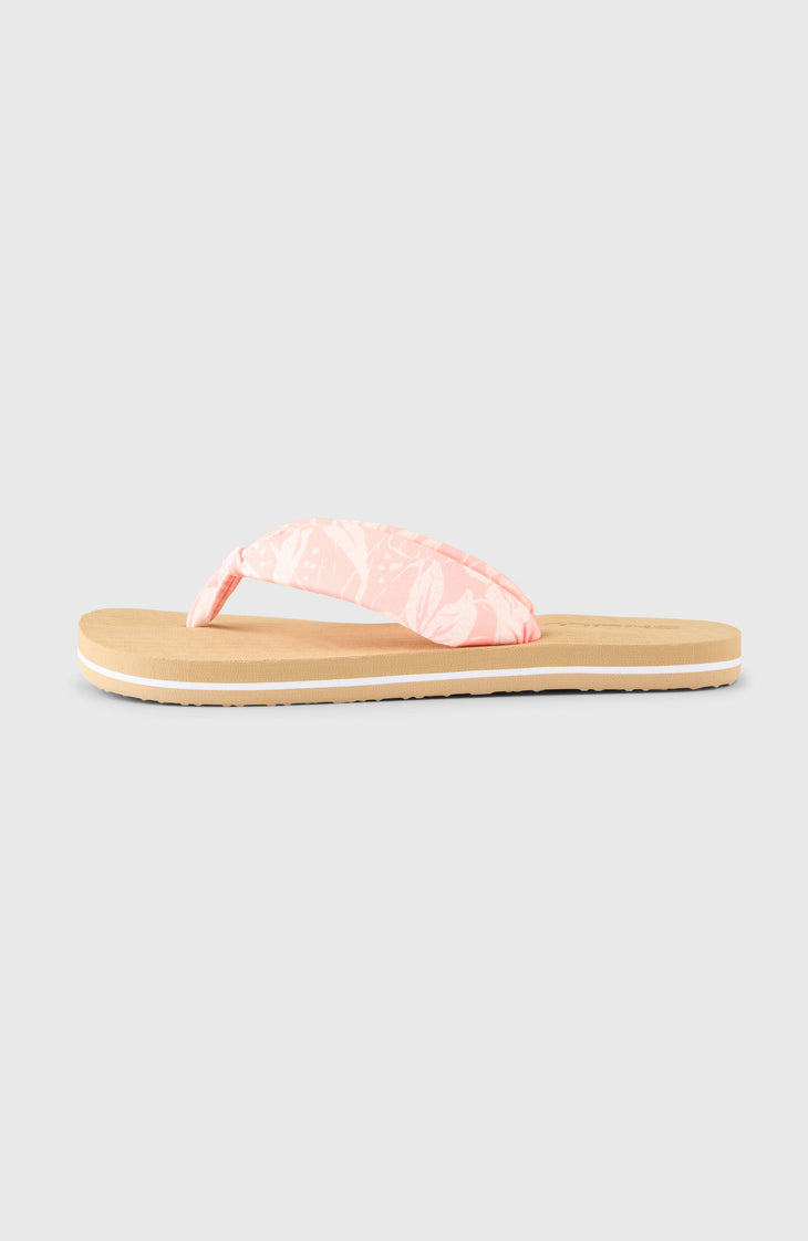 Ditsy Sun Sandals | Peach Island Sky