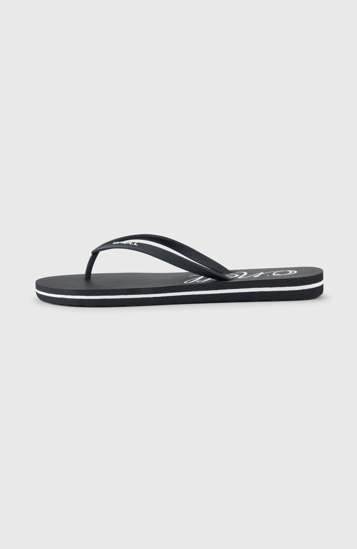 Profile Logo Sandals | Black Out