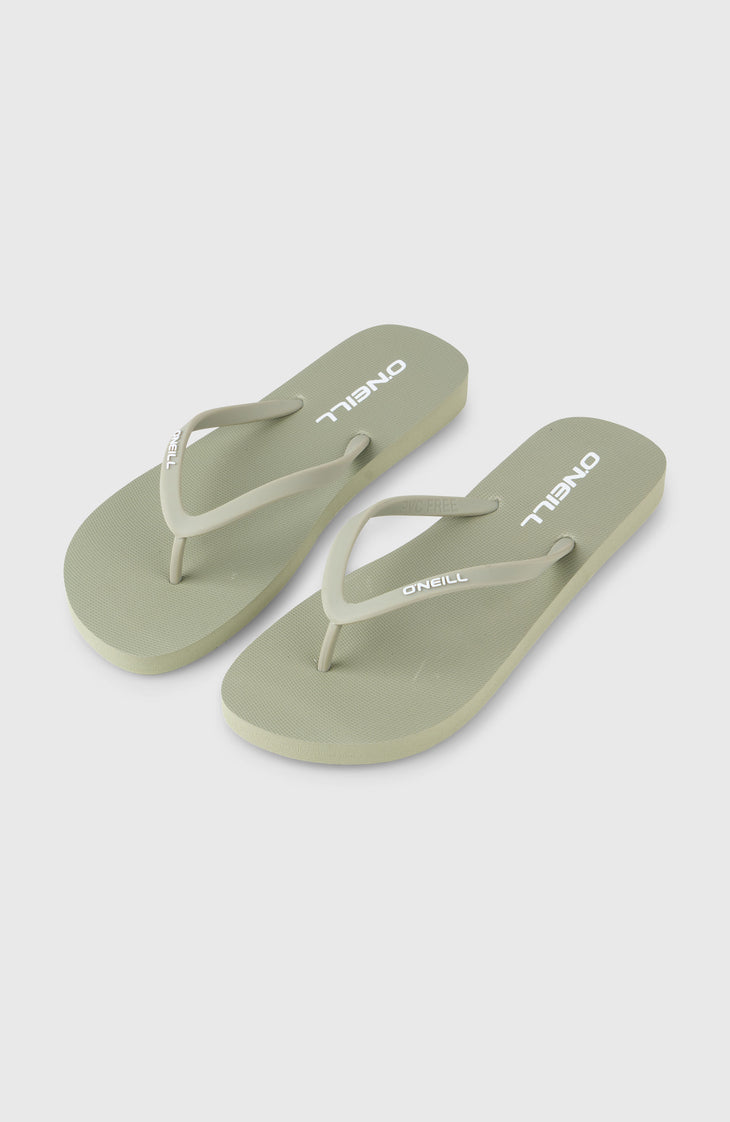 Profile Small Logo Sandals | Avery Fern
