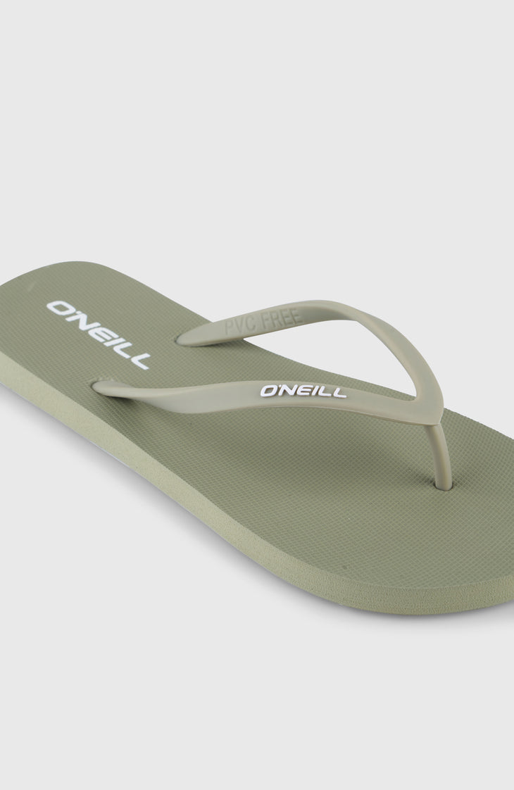 Profile Small Logo Sandals | Avery Fern