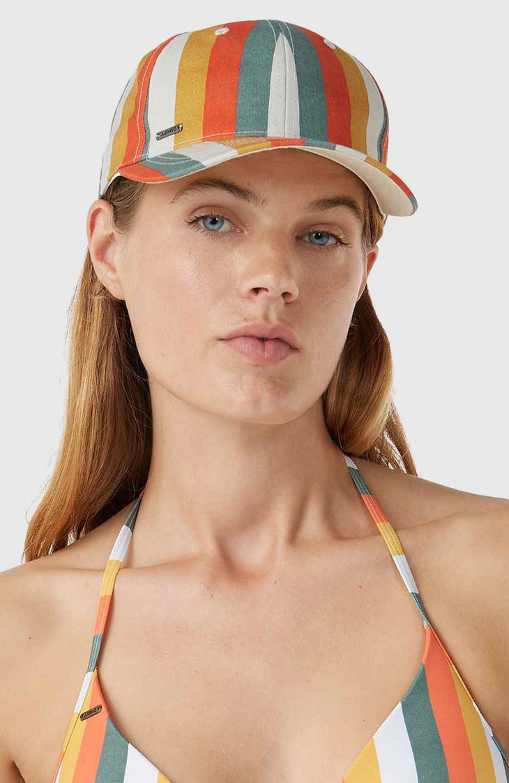 Mix and Match Seacoast Cap | Orange Multistripe