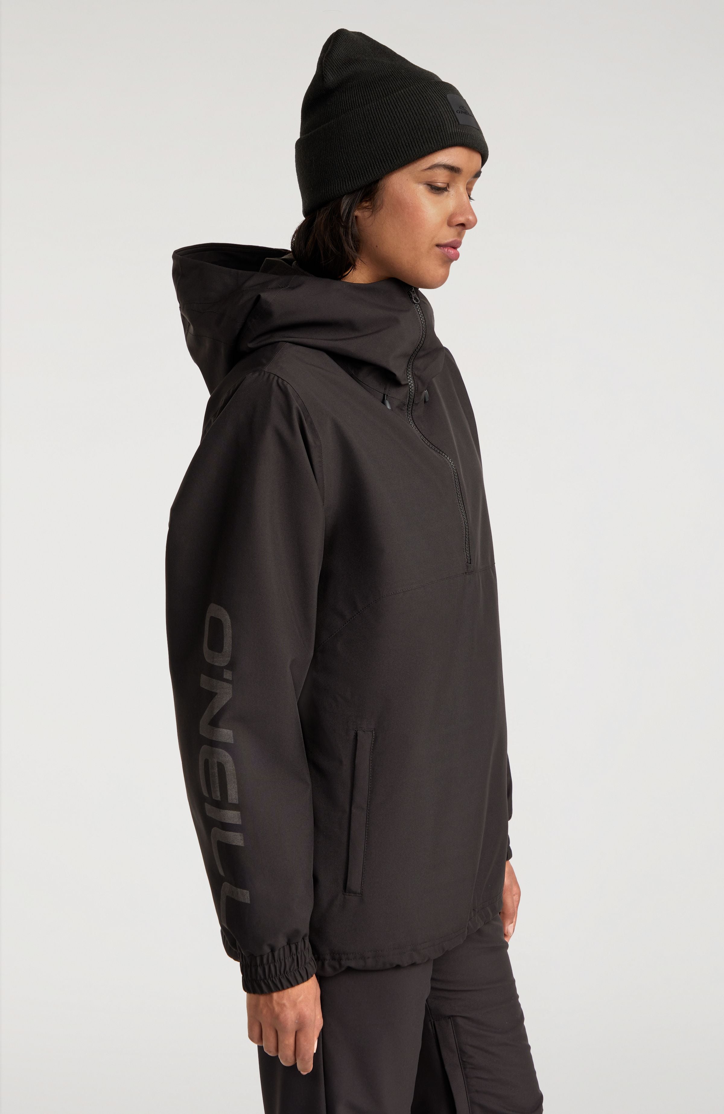Park Anorak Snow Jacket Black Out O'Neill UK