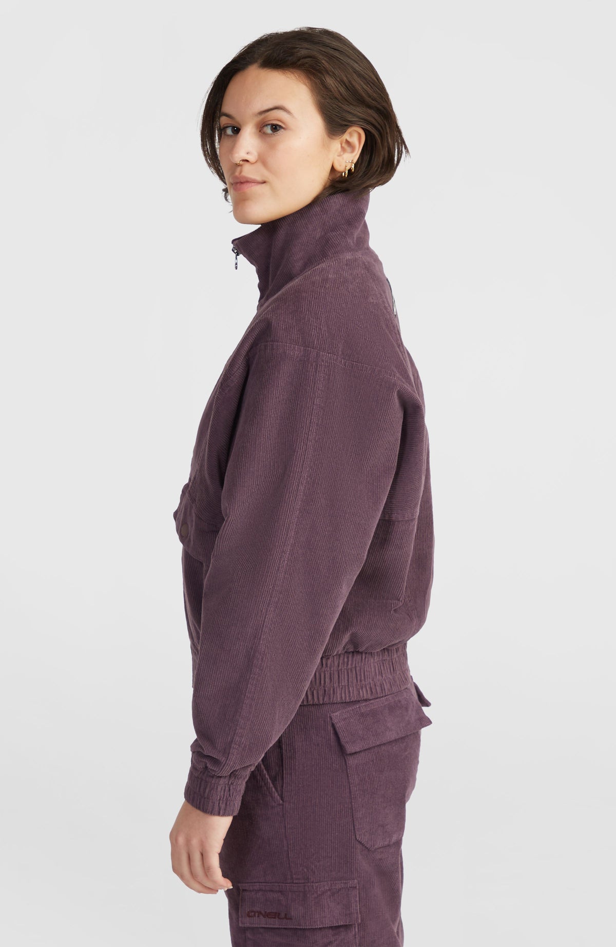 Surf Heroes Cord Jacket | Mauve Miracle