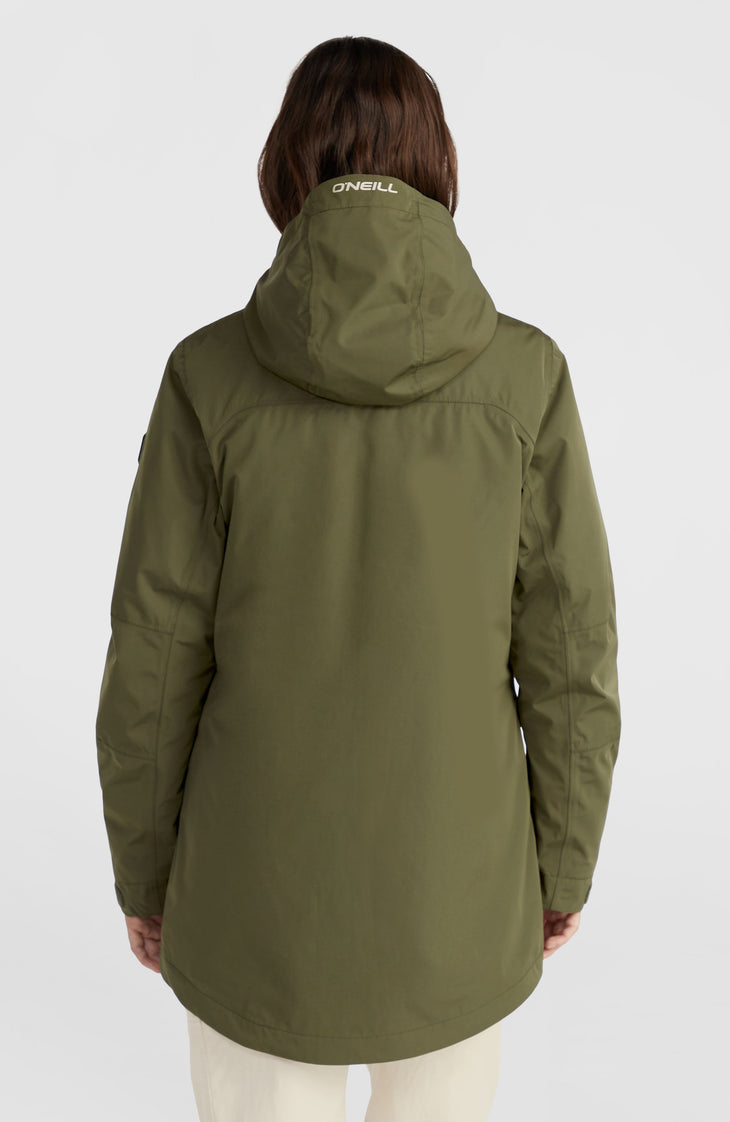 3-in-1 Parka Jacket 10K/10K | Forest Night