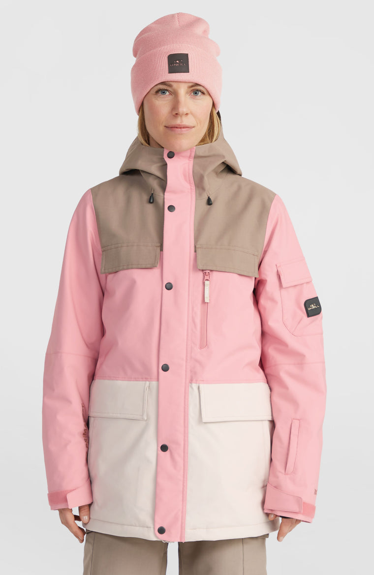 Utility Pro Hybrid Jacket | Genuine Pink Colour Block Utility Pro Hybrid Jacket | Genuine Pink Colour Block