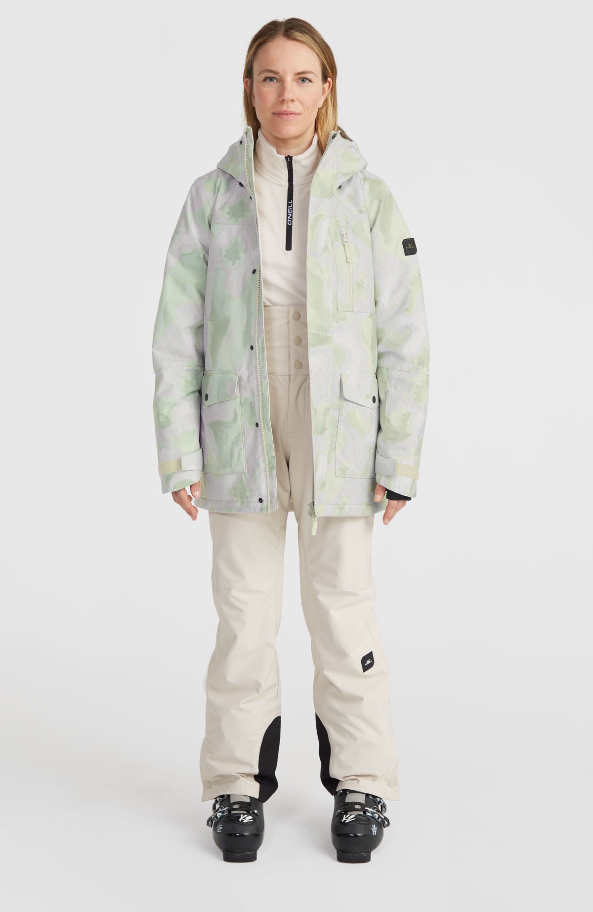 Utility Hybrid Snow Jacket | Green Day Camo