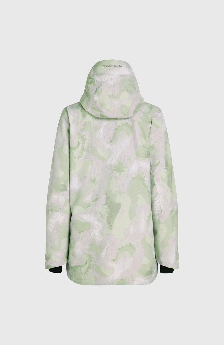 Utility Hybrid Snow Jacket | Green Day Camo