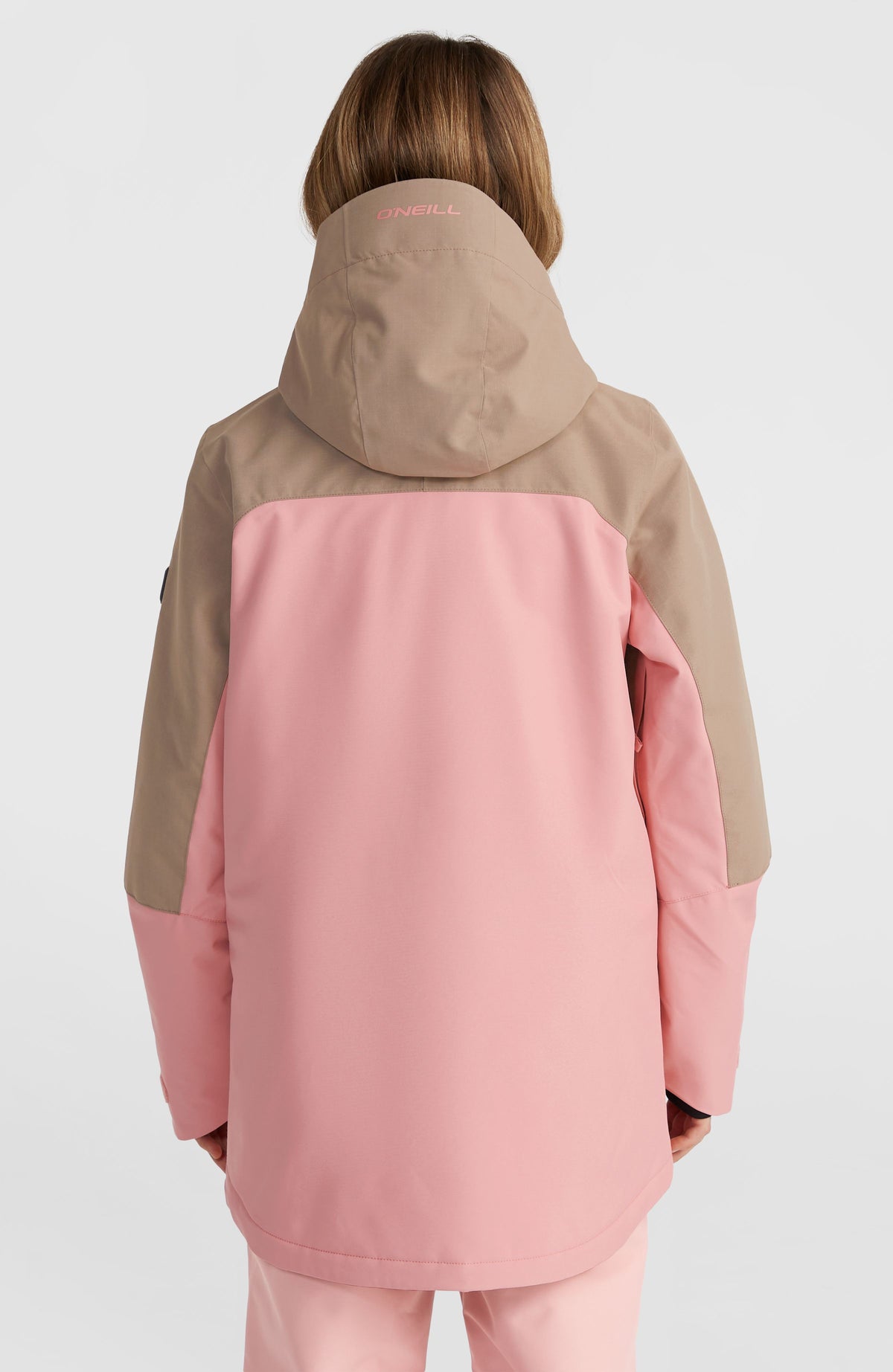 Utility Hybrid Snow Jacket | Genuine Pink Colour Block