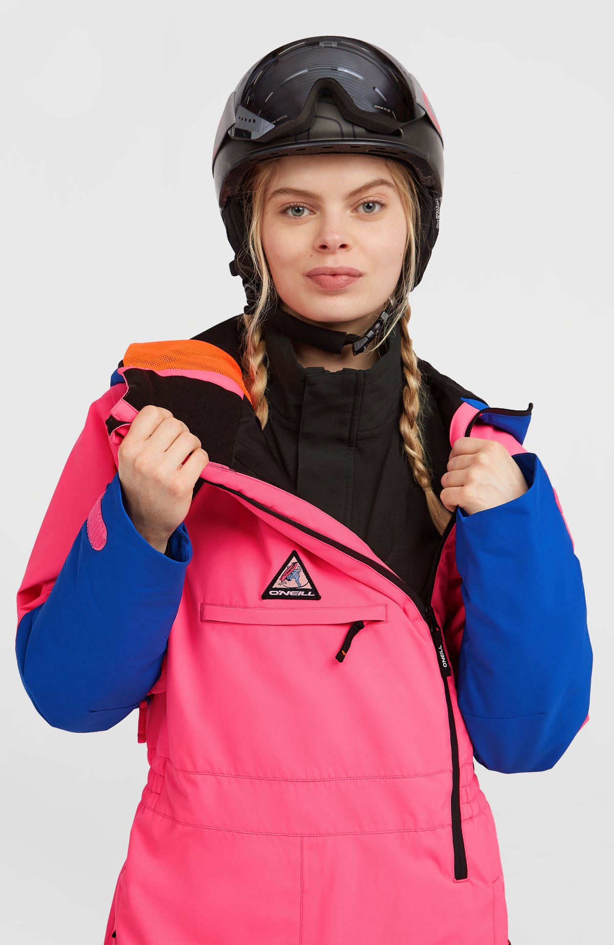 FWC'Play Snowsuit | Skater Pink Colour Block