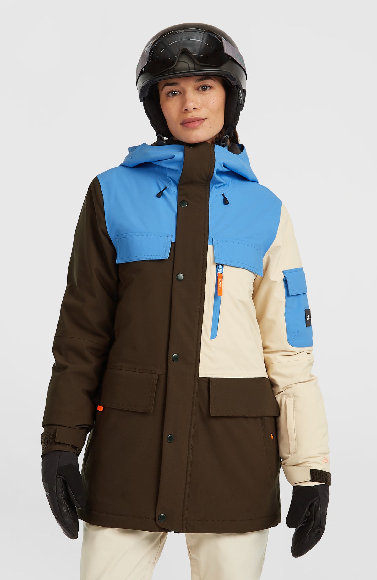 FWC'Peak Pro Snow Jacket | Blue Poppy Colour Block