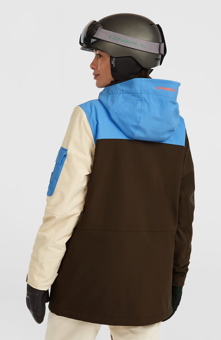 FWC'Peak Pro Snow Jacket | Blue Poppy Colour Block