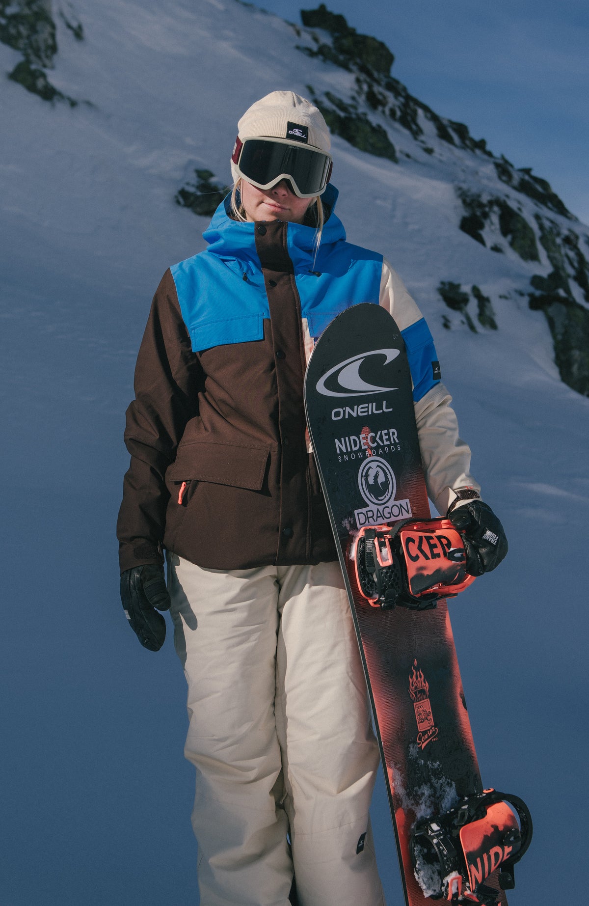 FWC'Peak Pro Snow Jacket | Blue Poppy Colour Block